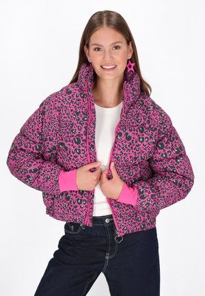 Winter jacket - pink multicolor