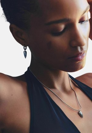 EDBLAD, PEAK SPIKE HOOPS - Earrings - silver-coloured