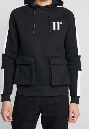 Kapuzenpullover - black
