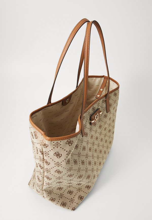 NEDA LARGE TOTE - Tote bag - latte logo4
