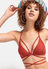 LASCANA - LSCN BY LASCANA - BIKINI-TOP - Bikini pezzo sopra - rostrot Immagine in miniatura 1