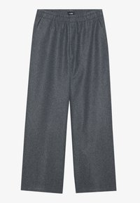 UNISEX - Trousers - mottled dark grey