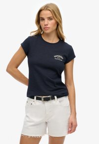 Superdry & Co T-shirts print - eclipse navy