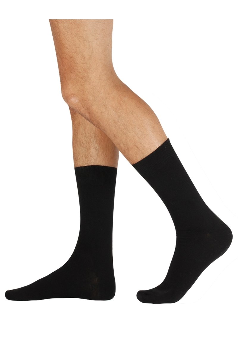 Calzitaly WARM PLAIN - Calze - black