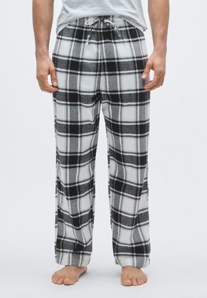 BUFF CHECK EVOLUTION SINGLES - Nachtwäsche Hose - black/white