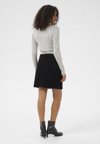 Kaffe LIZZA - Stickad tröja - light grey melange