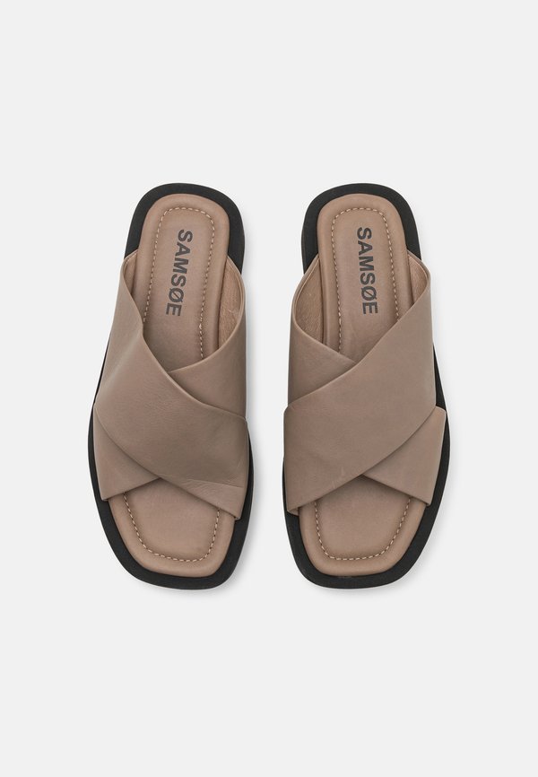 SAFIONA - Mules - greige2