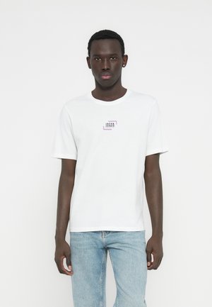 JJCORP GRAPHIC TEE  O NECK - T-shirt print - white