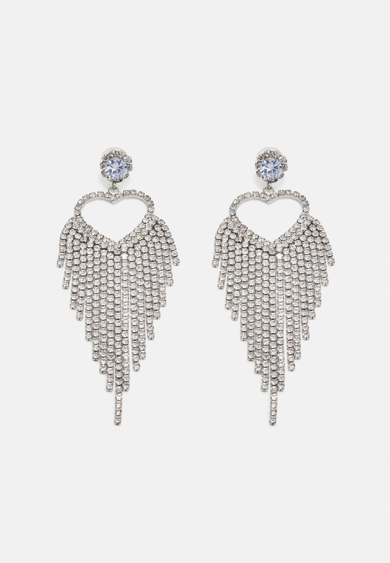 sweet deluxe STATEMENT DROP EARRINGS HEART PENDANT SET Earrings