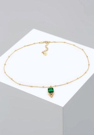 Elli CHOKER  - Halskette - gold-colored/green