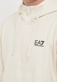 EA7 Emporio Armani Felpa con cappuccio - whitecap gray