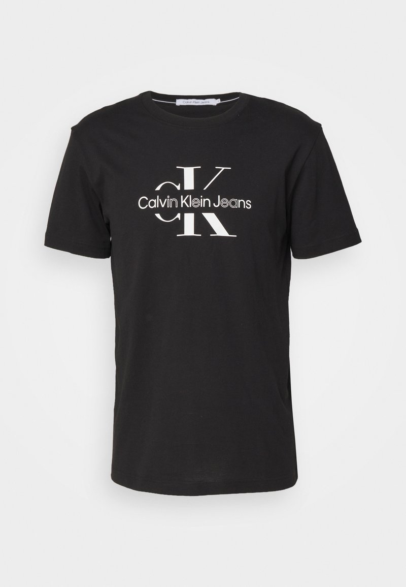 Calvin Klein Jeans DISRUPTED OUTLINE MONOLOGO TEE UNISEX - Print T ...