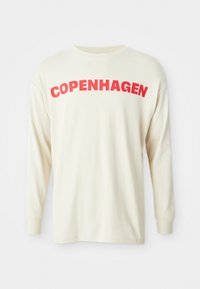 NMMOCCA CREW NECK UNISEX - Long sleeved top - birch