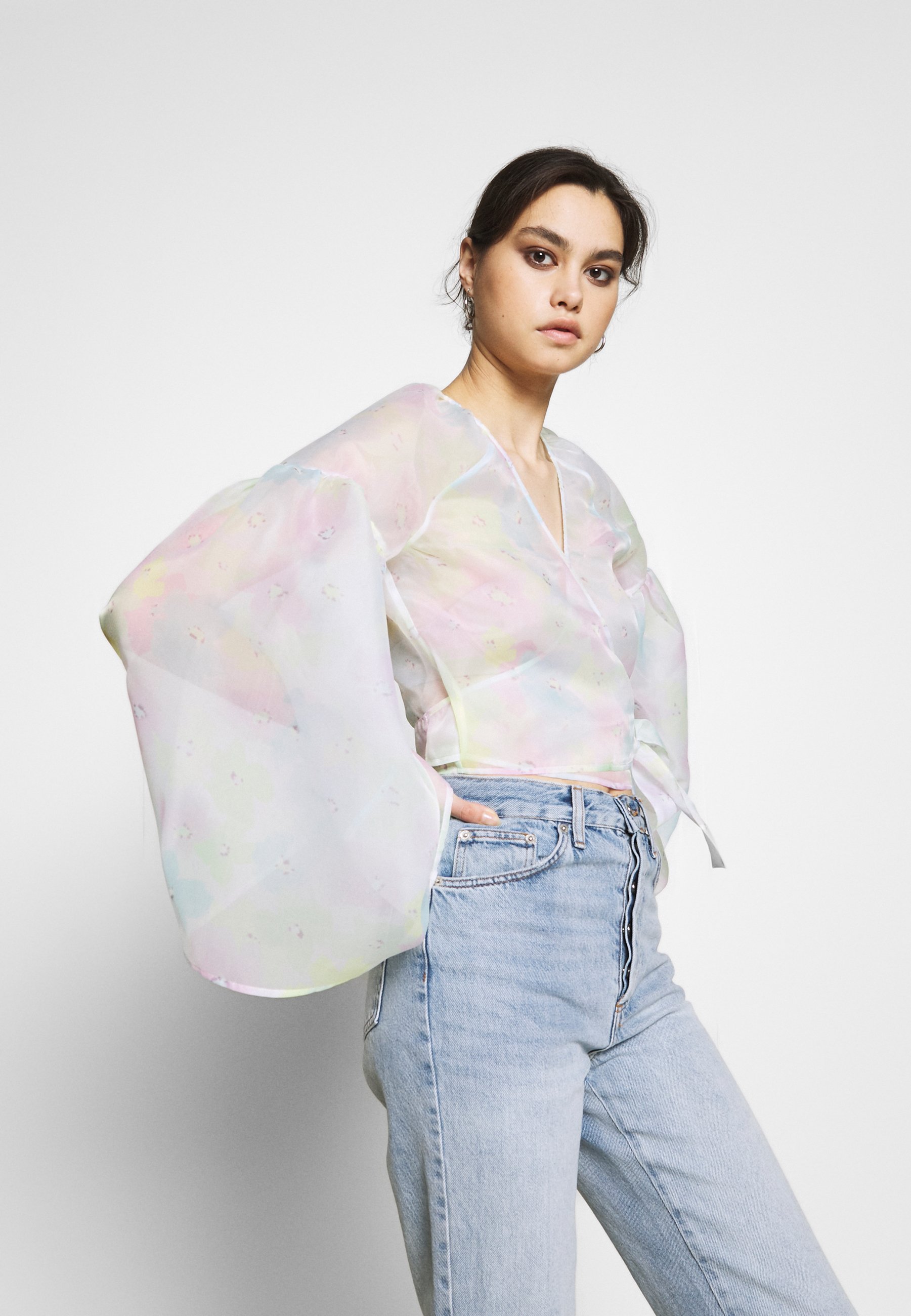 Wide sleeve blouse Clearance