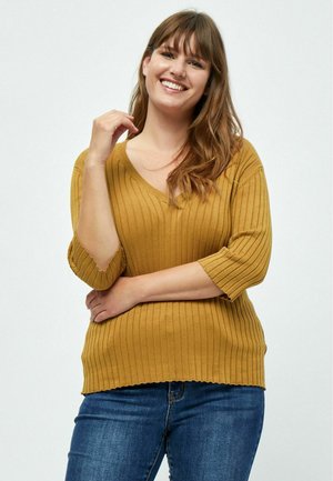 TANA  CURVE - Langarmshirt - almond brown