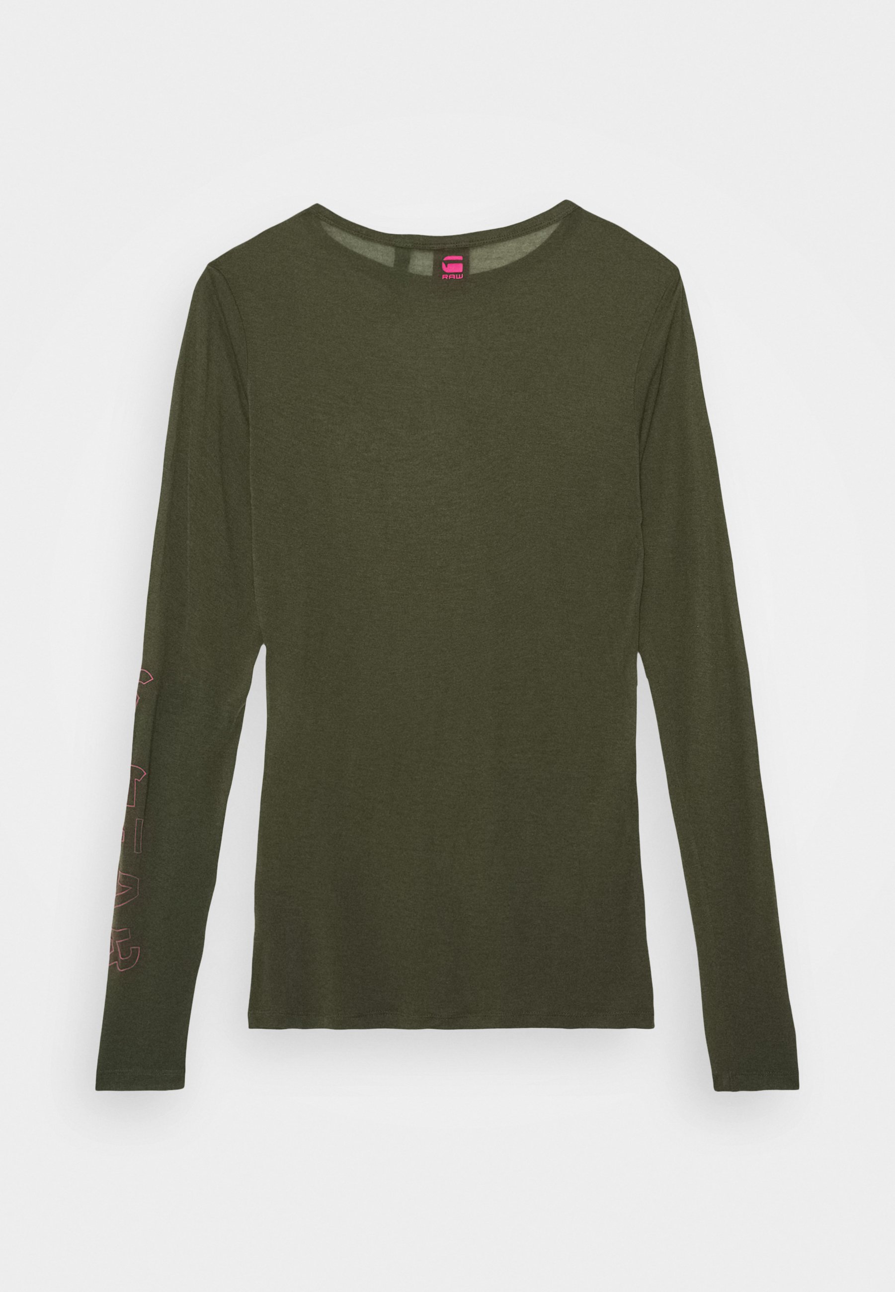 Women SHEER GRAPHIC SLIM FIT - Long sleeved top Women SHEER GRAPHIC SLIM FIT - Long sleeved top