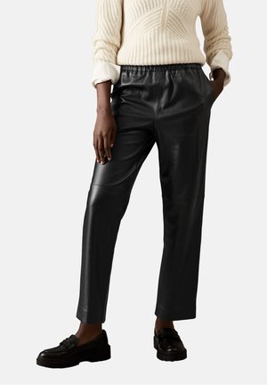 Pantaloni di pelle - black