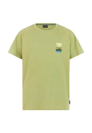 T-shirt print - fern green