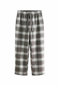 Next REGULAR FIT COSY BRUSHED CHECK  - Bas de pyjama - grey stone check