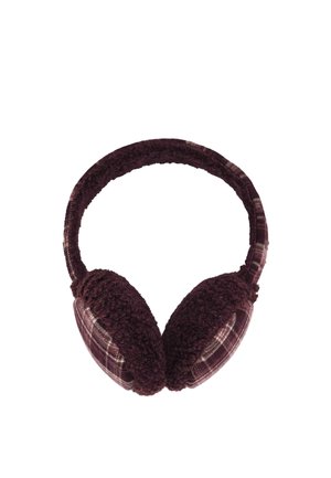 Loevenich, FLUFFY SHIMMERING BERET - Ear warmers - wine