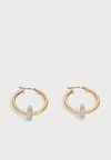 PUFFY RONDELLE HOOP TWO - Σκουλαρίκια - silver-coloured/gold-coloured