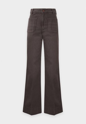 Victoria Beckham, ALINA - Flared jeans - fossil grey