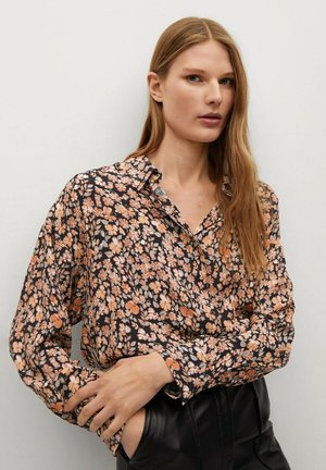 BRIANDA - Button-down blouse - orange