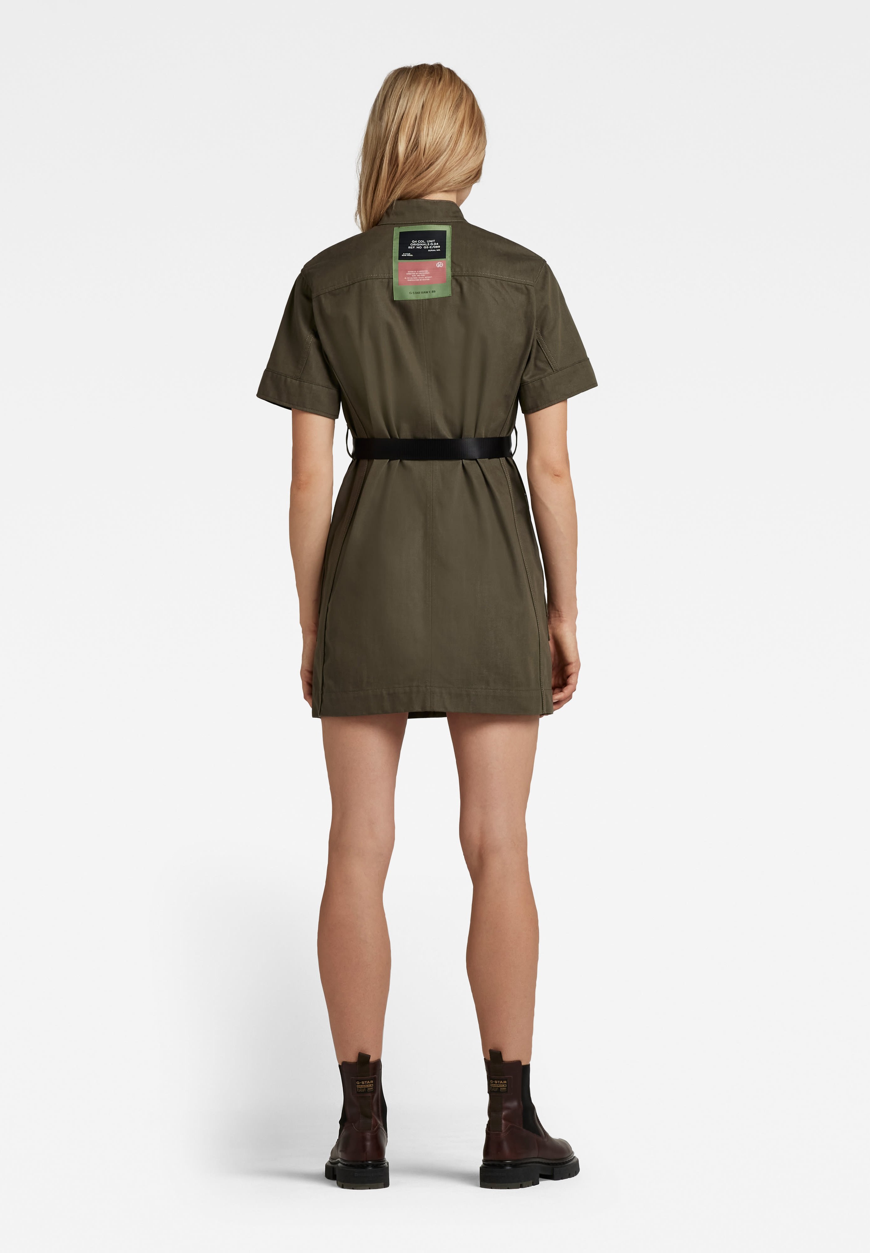 G-Star Blusenkleid - blueblack/schwarz - Zalando.de