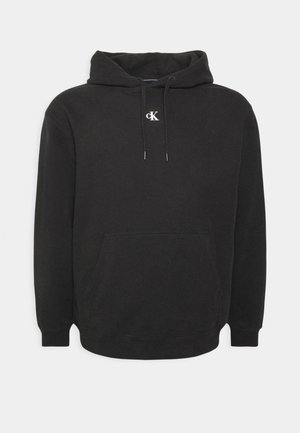 CUTOFF TWO TONE HOODIE - Sweatshirt - black