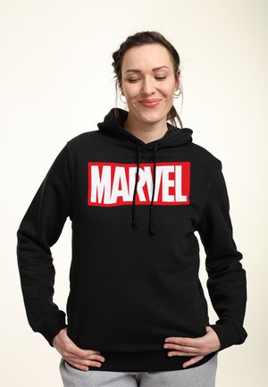 MARVEL CLASSIC MARVEL BRICK - Jersey con capucha - black