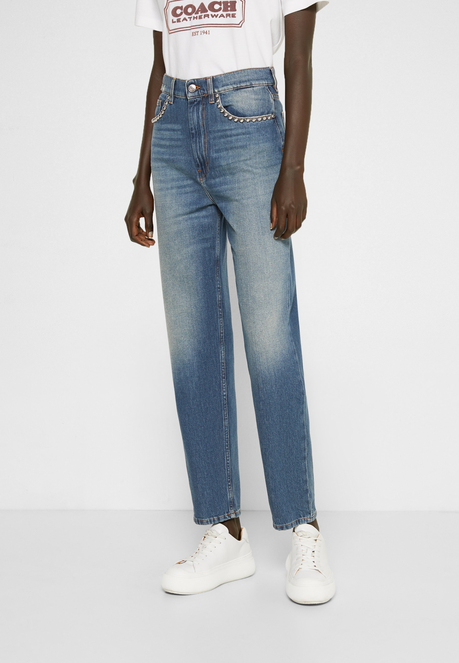 Iro DAME - Jeans slim fit - country mid blue/blu denim - Zalando.it