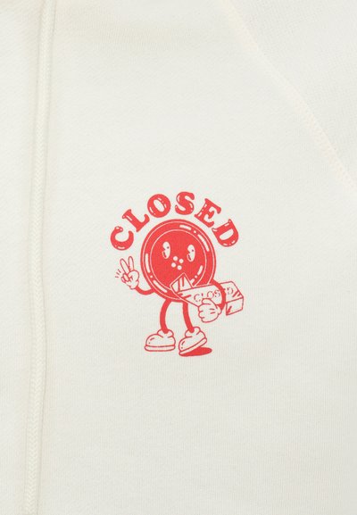 CLOSED PRINTED HOODIE - Sweatshirt - ivory