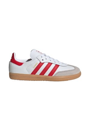 SAMBA UNISEX - Trainers - cloud white better scarlet gum