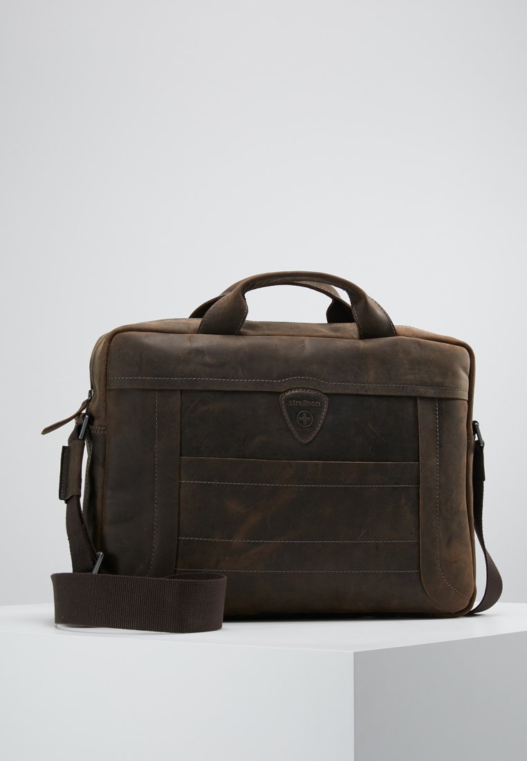 Strellson - HUNTER - Attachetasker - dark brown, Forstør