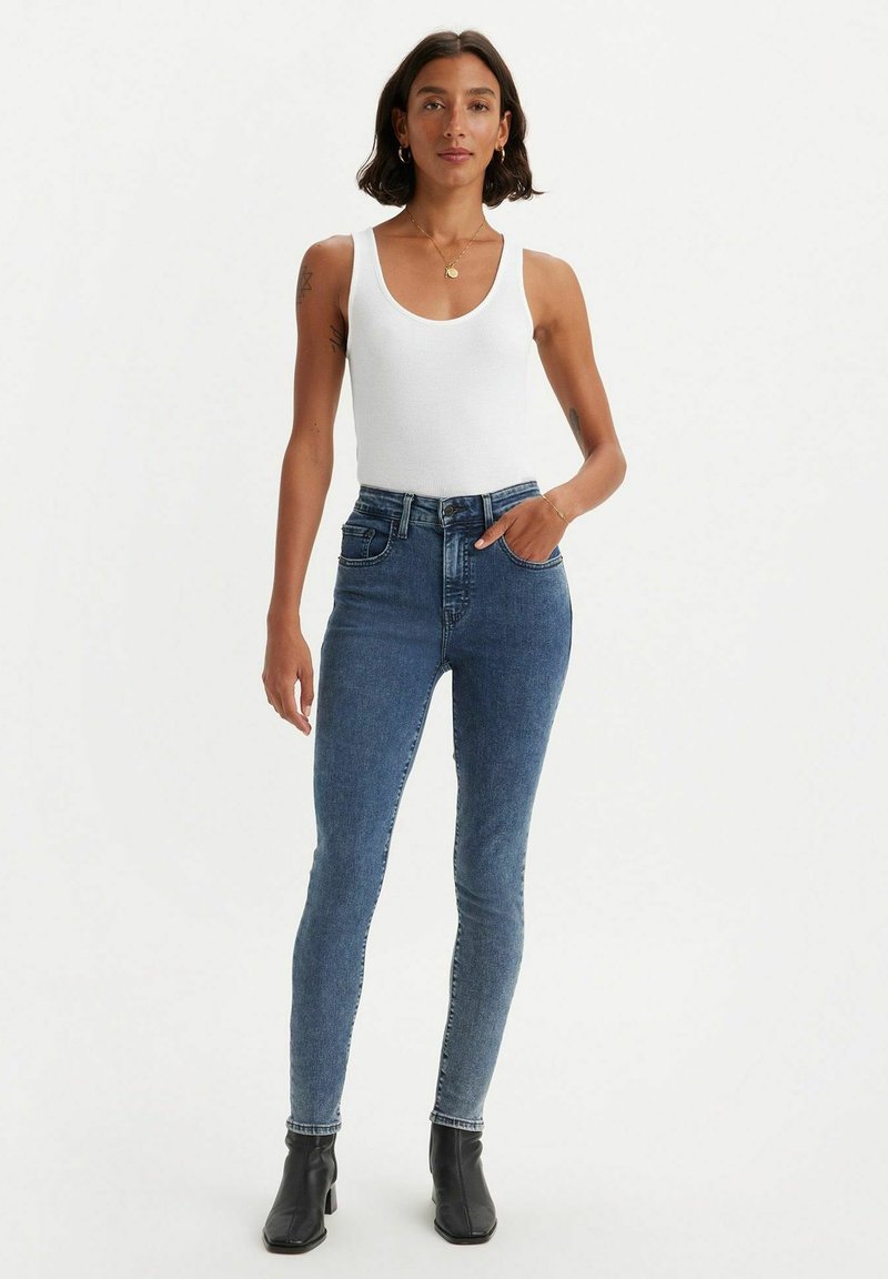 Levi’s® Jeans Skinny Fit blauw denim/bluedenim