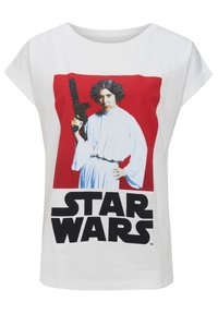 Camiseta estampada - ecru