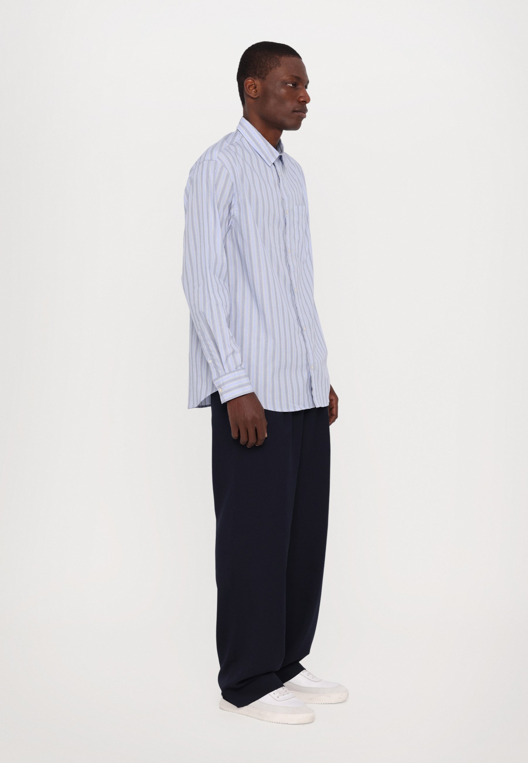 WOOD WOOD NICO - Shirt - chambray blue/light blue - Zalando.ie