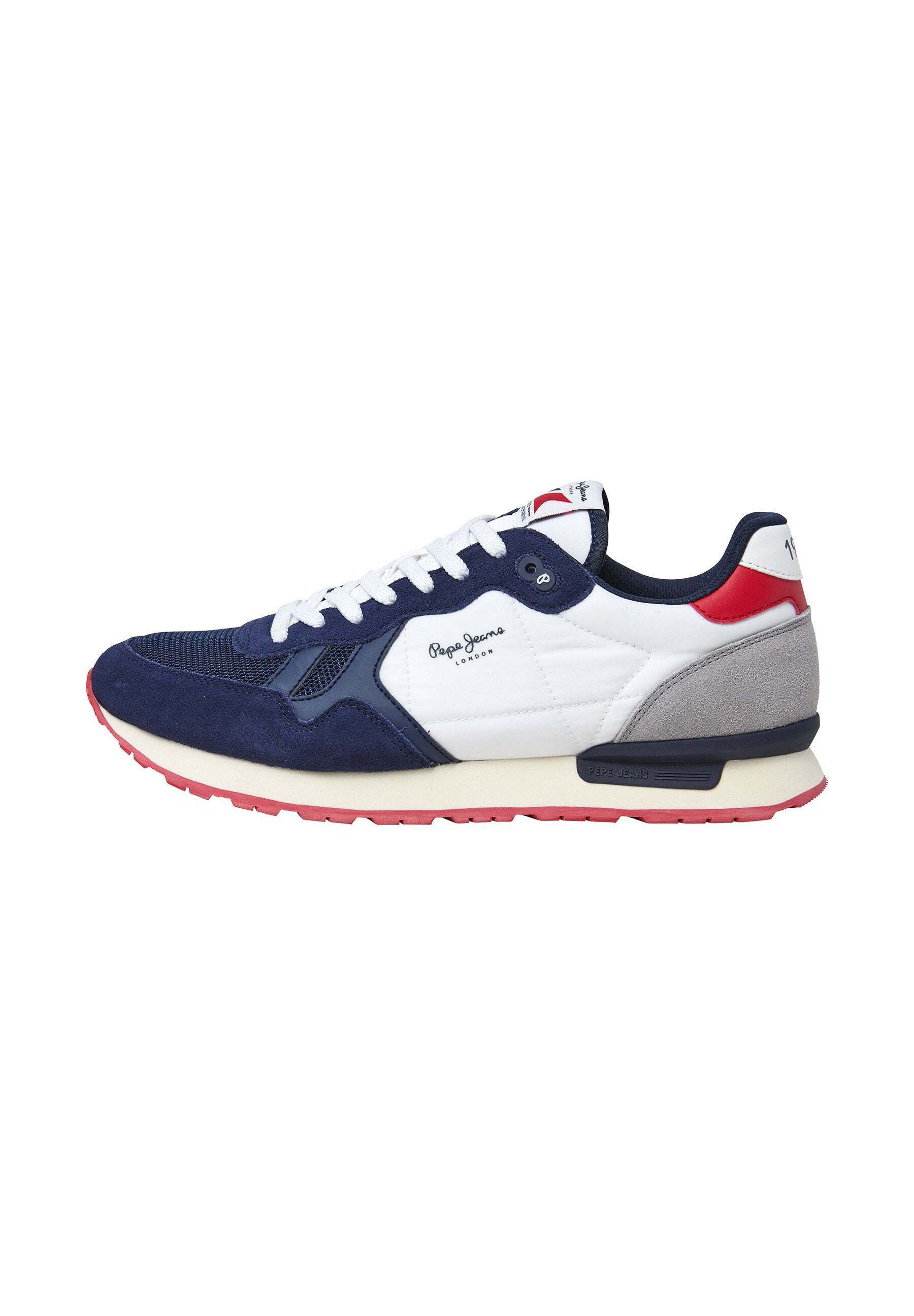 Pepe Jeans Damen Sneaker Brit Camp W – Retro-Look, Bequeme EVA-Sohle, Laufstyle