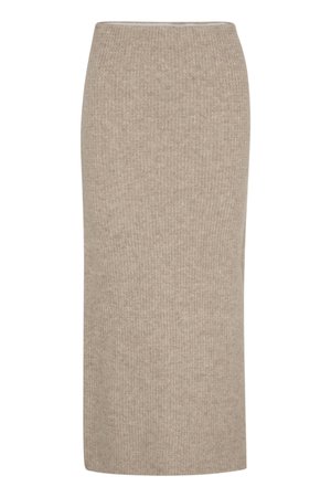 Gestuz ALPHA LONG SKIRT - Velika suknja - warm sand