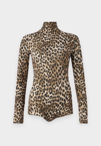 N°21 Langærmet T-shirt - beige