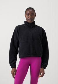 Nike Performance ONE  - Felpa in pile - black/white
