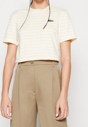 T-shirt imprimé - yellow