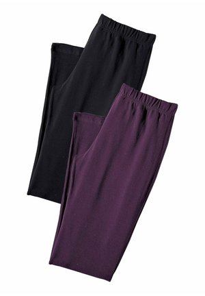 VIVANCE ACTIVE BY LASCANA 2 PACK - Legging - beere/schwarz