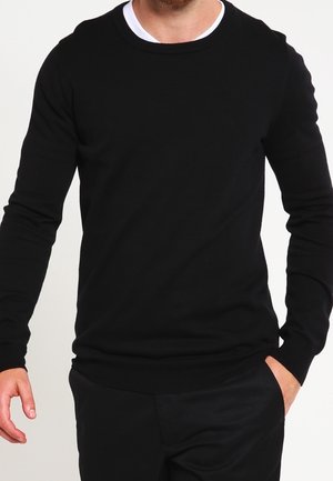 Strickpullover - black
