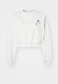SCRIPT INSTITUTIONAL CREWNECK - Sportinis megztinis - moonbeam