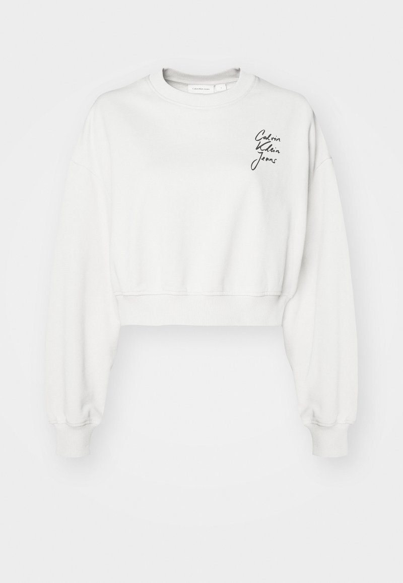 Calvin Klein Jeans Sweater zandkleur Calvin Klein Jeans Sweater zandkleur