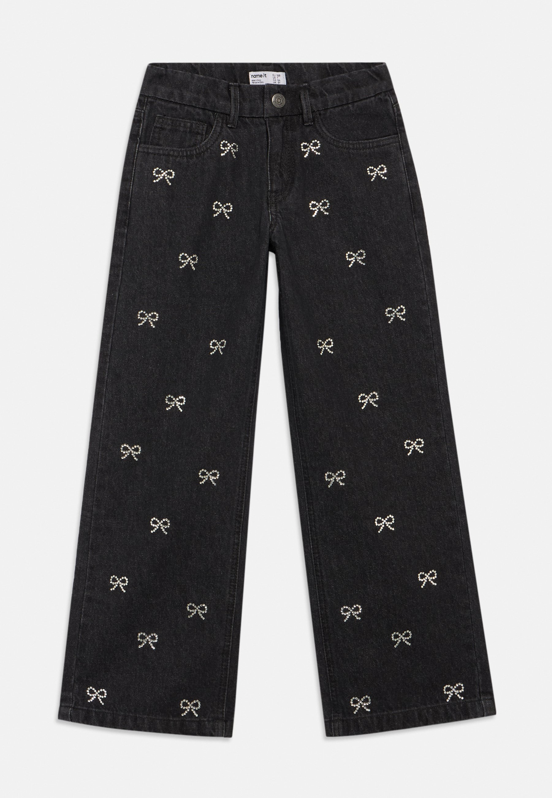 Name it NKFROSE - Jean droit - dark grey denim/denim gris - ZALANDO.FR