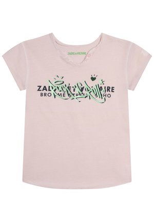 SHORT SLEEVES - Camiseta estampada - lilac
