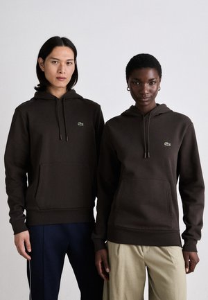 UNISEX - Sweat à capuche - brown