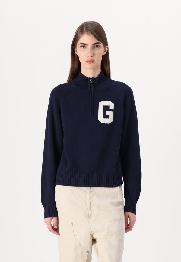LOGO HALF ZIP - Jumper